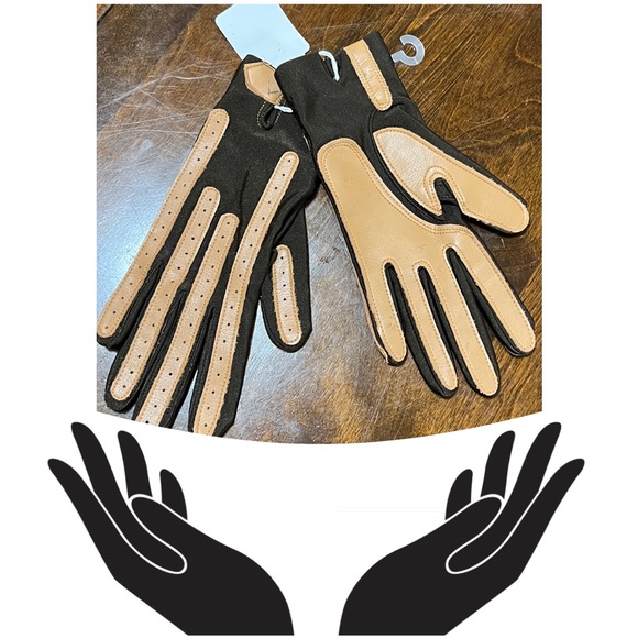 Hand N Hand Ladies Brown Driving Gloves - Picture 1 of 5